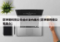 区块链科技公司组织架构图片[区块链网络公司简介]